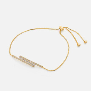 اسوارة نسائية بتصميم أنيق بلون ذهبي  |  MJB090F0103