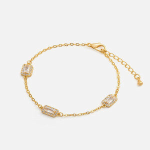 ‎ اسوارة نسائية بتصميم أنيق بلون ذهبي