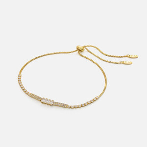 اسوارة نسائية بتصميم ناعم بلون ذهبي  |  MJB089F0103