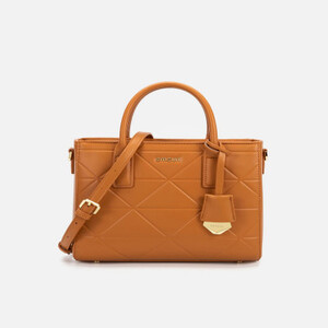 شنطة نسائية ايمزوري من الجلد بلون بني