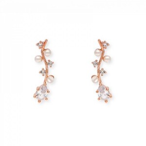 أليسيا بون - حلق لورل روز جولد AB-045